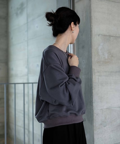 just length sweat pullover/4colors