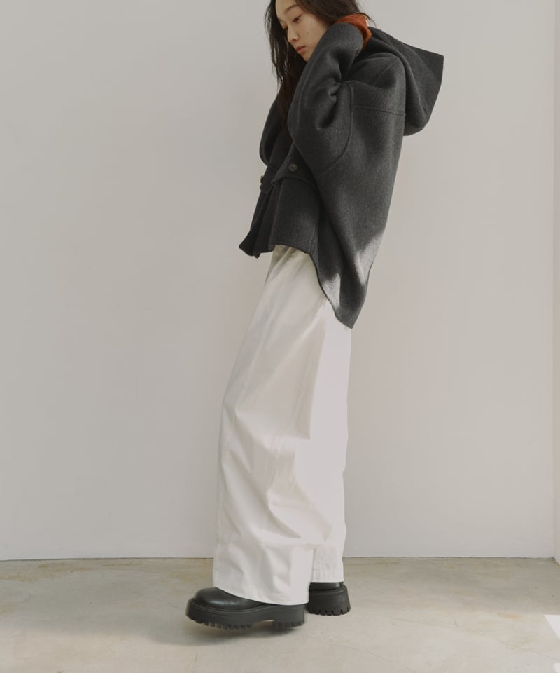 ジャケット・アウター FASHIRU hoodie wool short coat hoodie wool short coat/3color | F A S H I R U - ジャケット