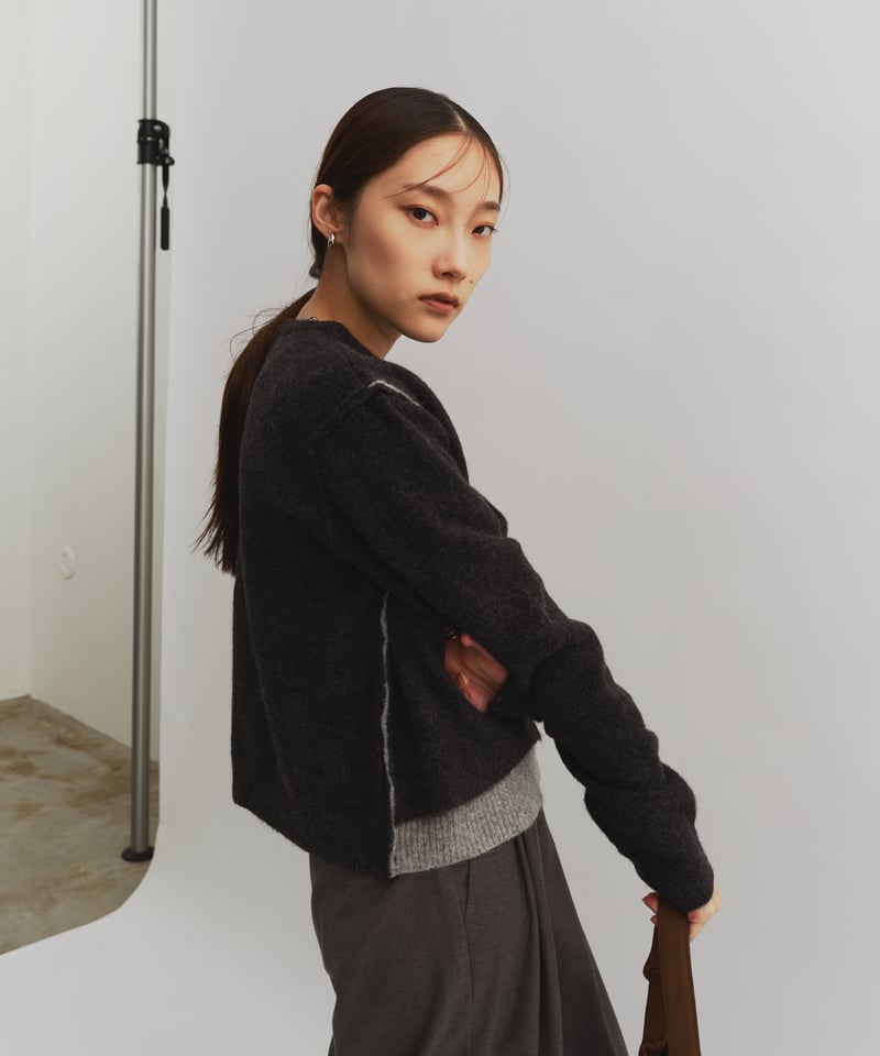 FUGA フーガ feather drape cardigan カーディガン FUGA フーガ