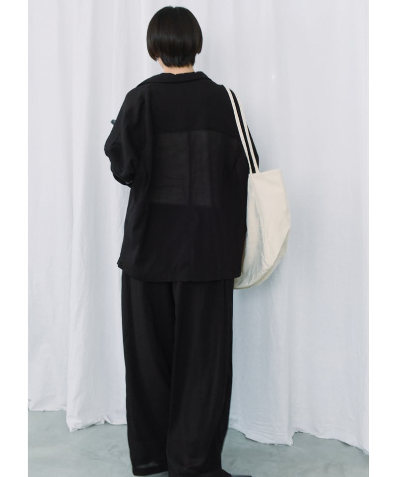 ジャケット・アウター Ameri vintage SHEER DOLMAN JACKET BLACK sheer dolman sleeves jacket | F A S H I R U