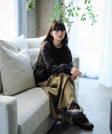 quilted docking pullover/2color