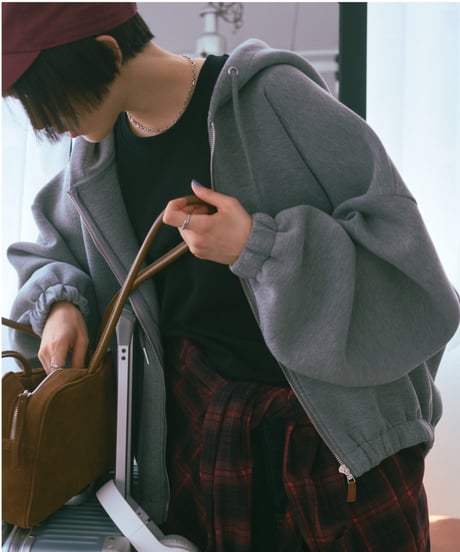 【予約販売】volume bonding hoodie/2color