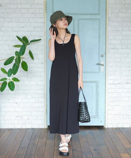 back twist cami dress