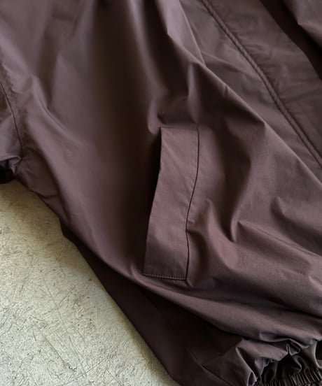 【FINE】gather no-collar blouson/2color