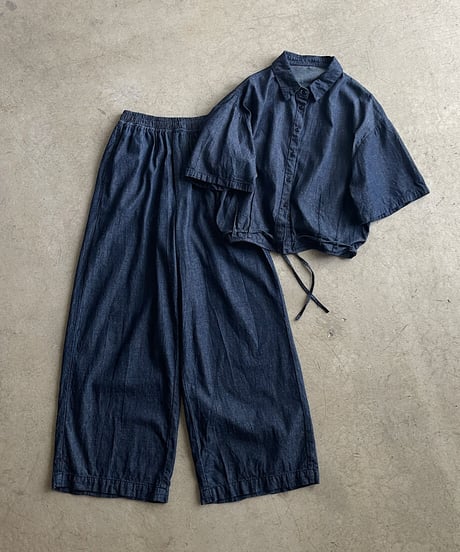 half sleeve denim setup