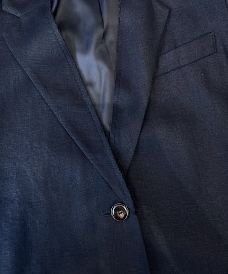 【FINE】linen tailored jacket / 2color