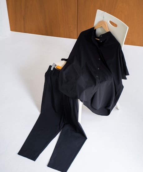 band collar shirt （UV/feeling cold/waterproof）