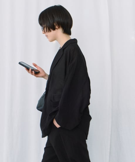 sheer dolman sleeves jacket