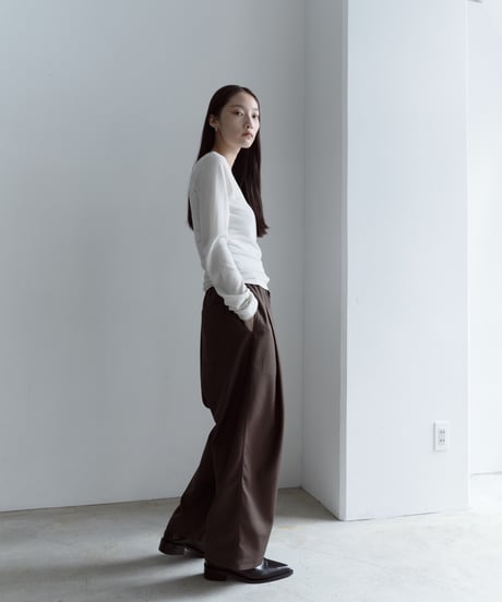 【FINE】basic long cut sew/4color