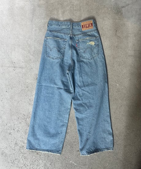 ［FASHIRU × EDWIN］vintage wide straight denim(Japan made)/3size/2color
