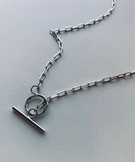 silver925 mantel necklace / 2color