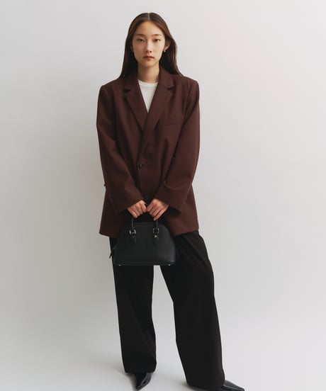 【FINE】wool tailored jacket/3color