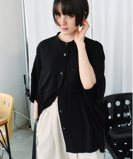 新品未開封◎FASHIRU コットンタイプライタープルオーバー F A S H I R U