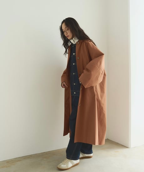 awesome soutien collar coat/3color