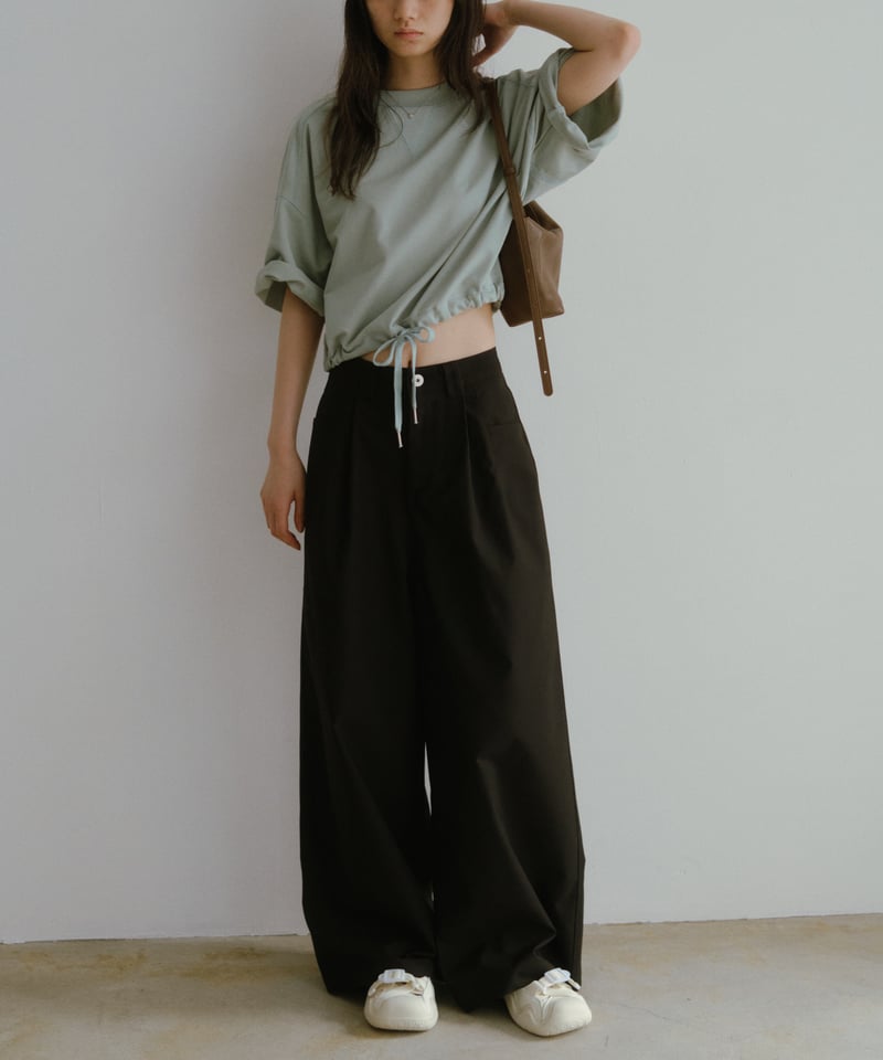 wide chino slacks/3size/3color | F A S H I R U