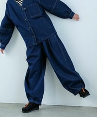 wide tapered denim / 2color / 3size