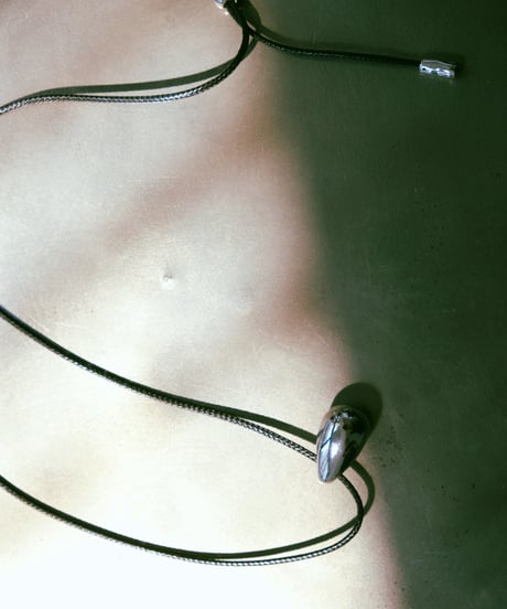 drop rope necklace/2color