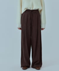 【FINE】relax tie trousers/3color