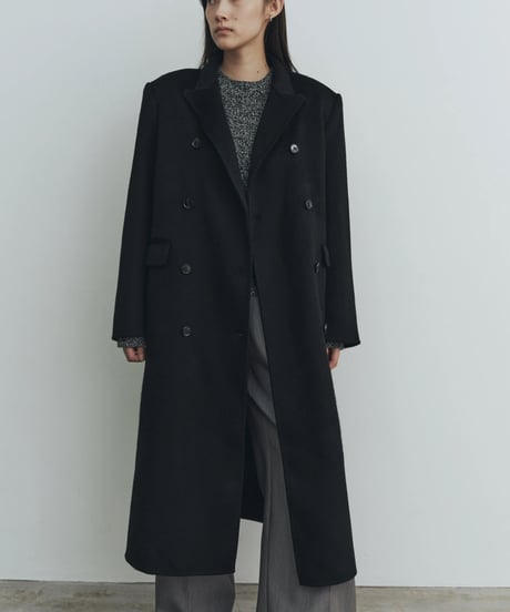 【FINE】wool chesterfield coat/2color