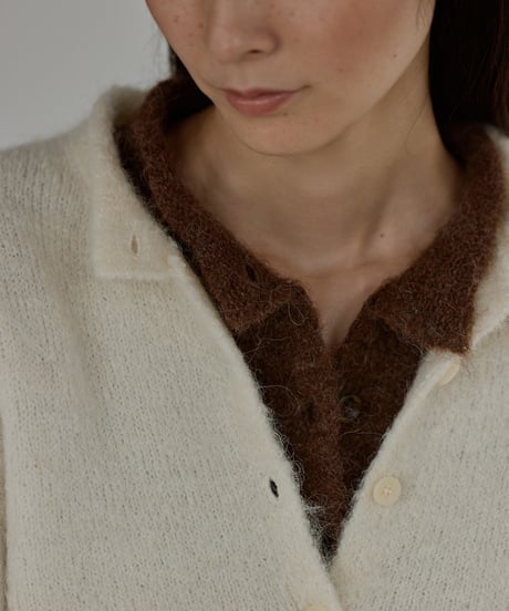 【FINE】alpaca blend cardigan/2color