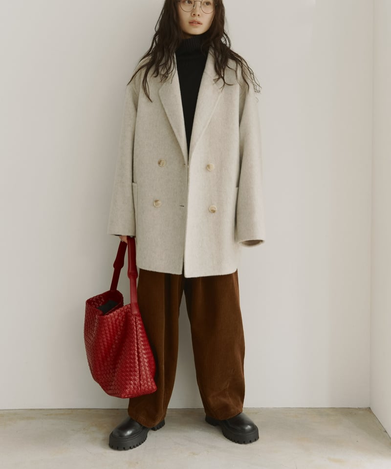 wool double face middle coat/3color | F A S H I