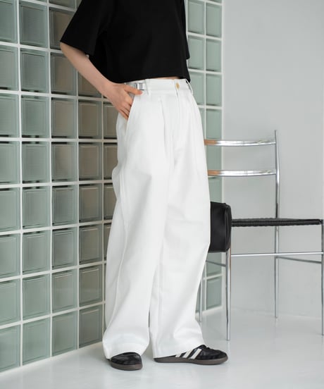 gurkha wide chino pants