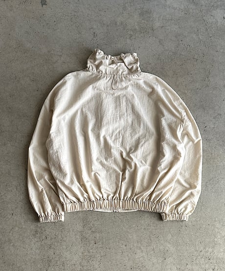 gather stand collar track jacket / 2color