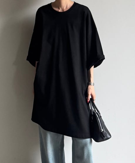 【FINE】cotton oversize pullover/2color
