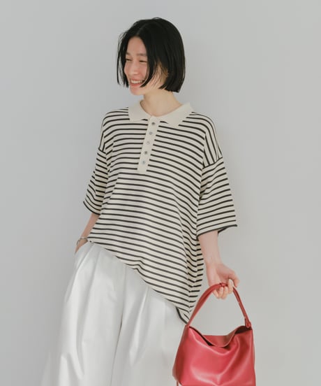 big polo knit / 2color
