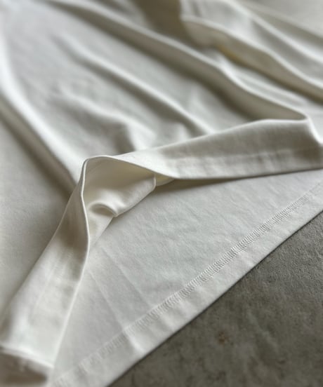 smooth cotton high neck long T/2color