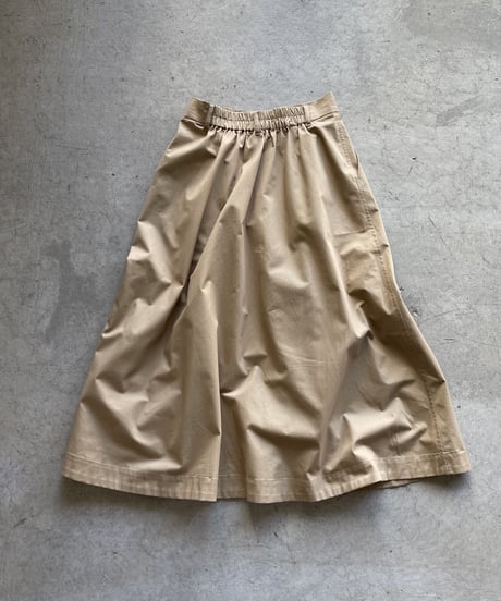 chino flare skirt/3color