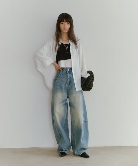 dolman sleeve shirt/2color