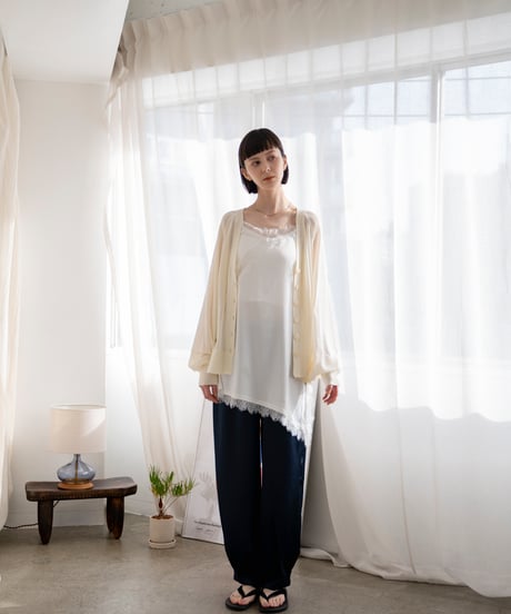 silk-like drawstring pants
