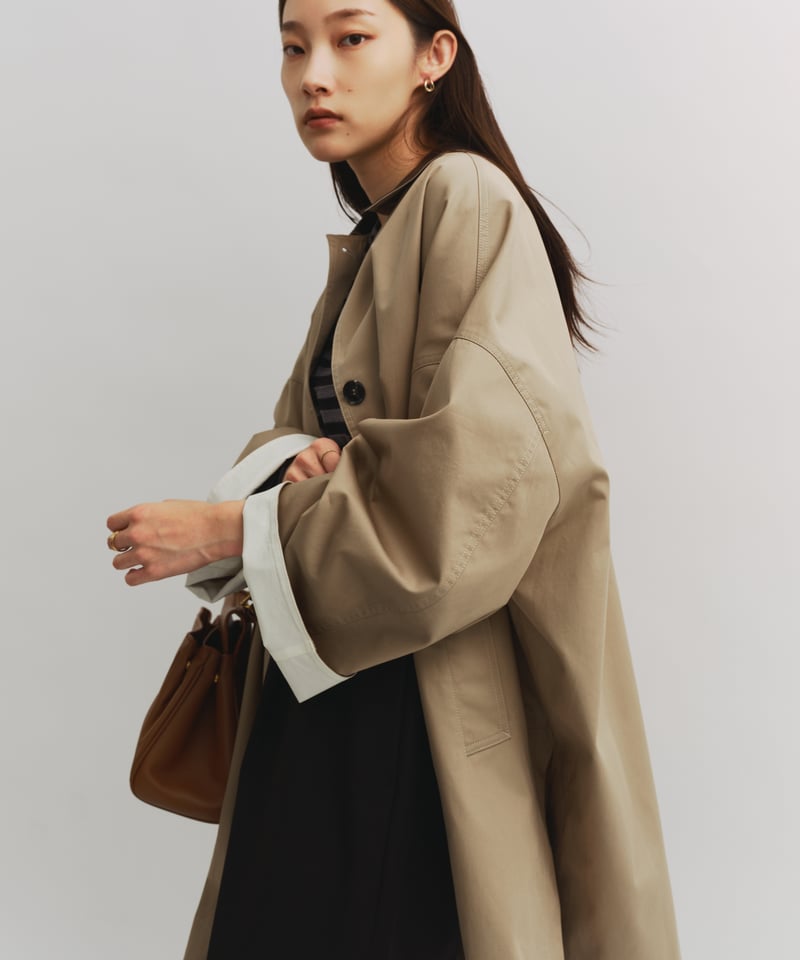 <H>BALMACAAN COAT/コート 23AW HEAVY MELTON BALMACAAN COAT | デニム研究所 by JAPAN