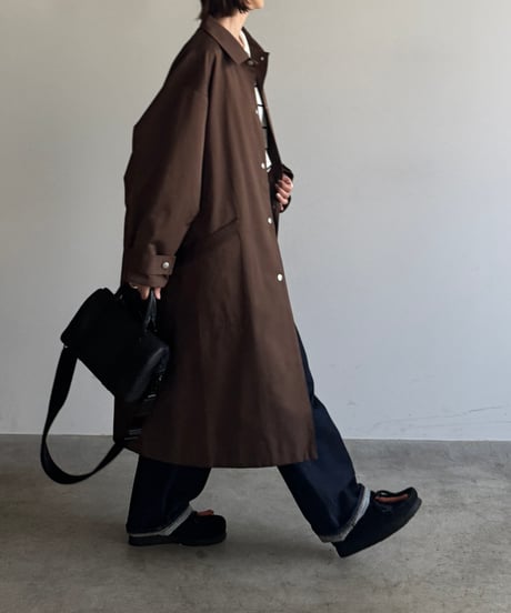 soutien collar coat - middle/3color
