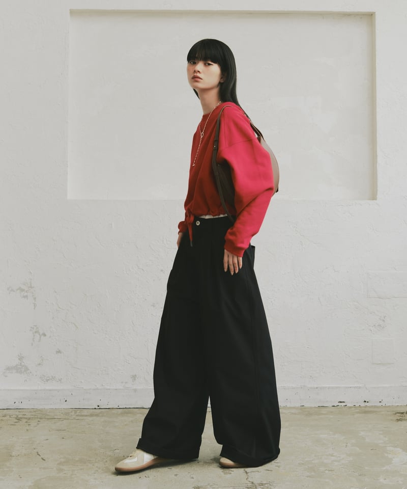 wide chino slacks/3size/3color | F A S H I R U wide chino slacks/3size/3color | F A S H I R U