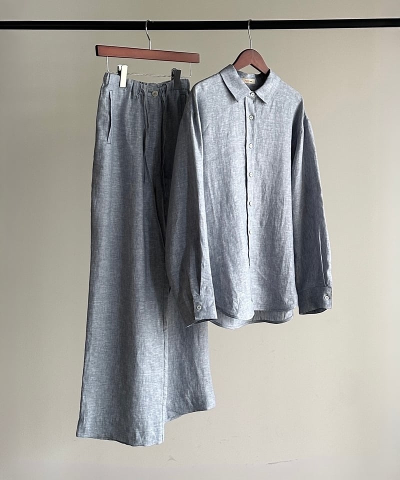 FINE】linen oversized shirt | F A S H I R U