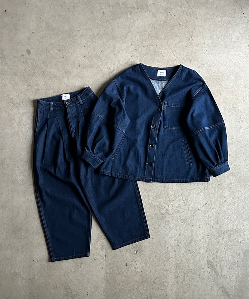 【新品未使用】FASHIRU half sleeve denim setup FASHIRU half sleeve denim setup - メルカリ