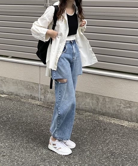 bicolor layered tank top