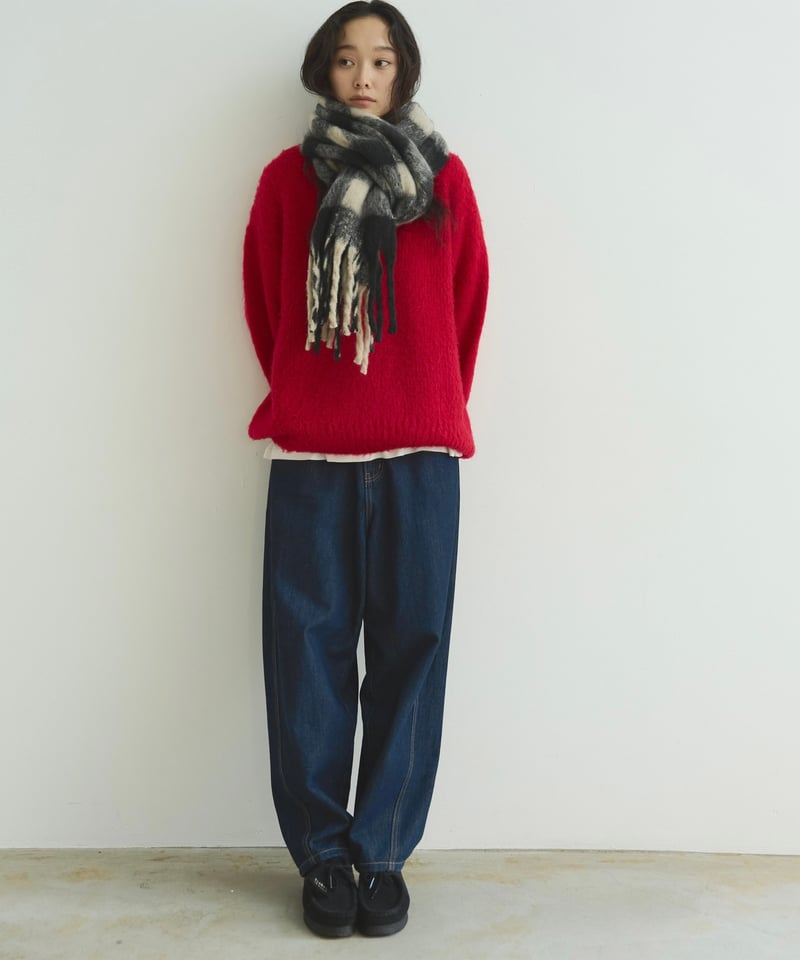 curve denim pants/2color/2size(setup対応) | F A S curve denim pants/2color/2size(setup対応) | F A S