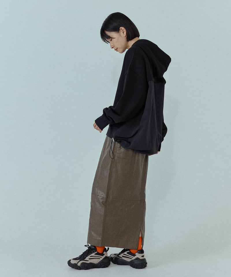 back switching sweat hoodie/2color | F A S H I R U