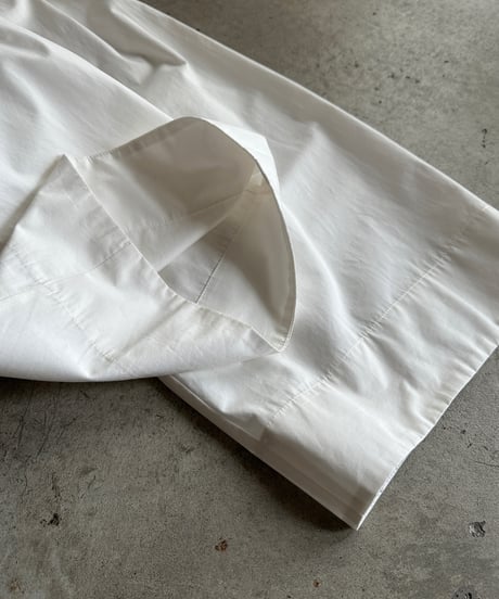 【予約】tucked wide cotton pants / 2size / 3color