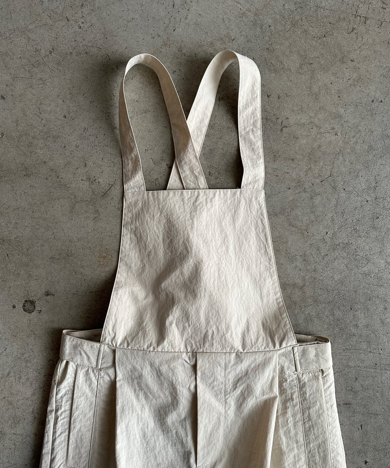 12800円 FASHIRU ワッシャーナイロン サロペット washer nylon salopette/2color | F A S H I R U