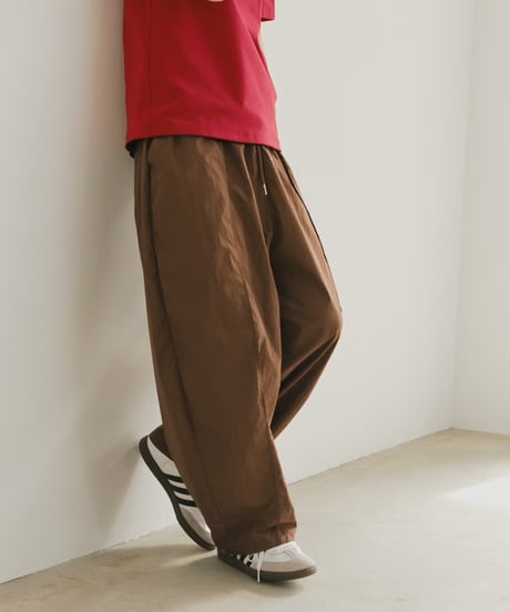 loose tapered shaka pants/2color