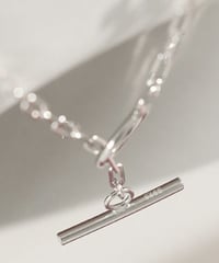 silver925 mantel necklace / 2color