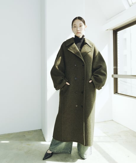 【FINE】wool alpaca long coat