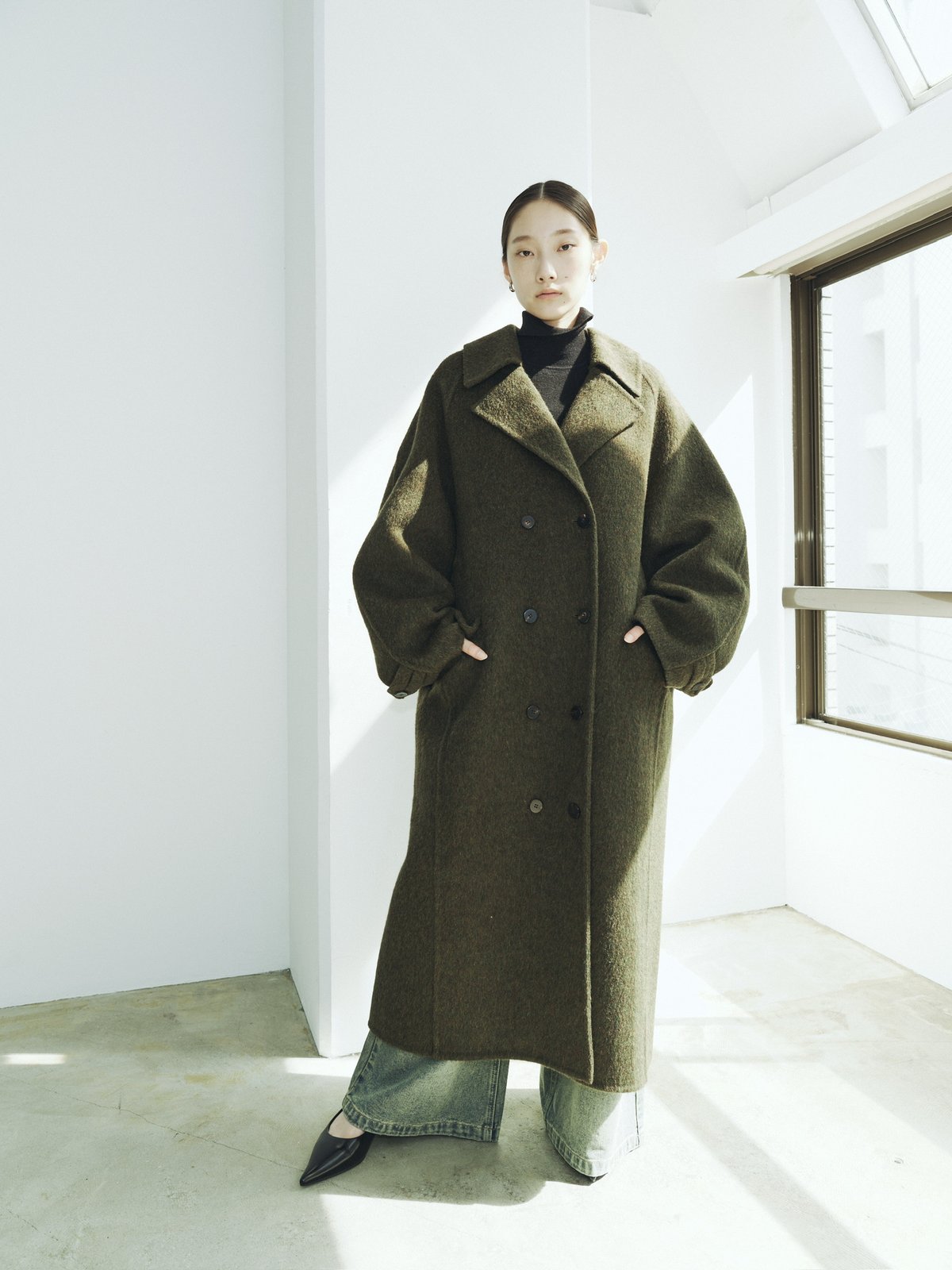 FINE】wool alpaca long coat<送料無料> | F A S H I R U