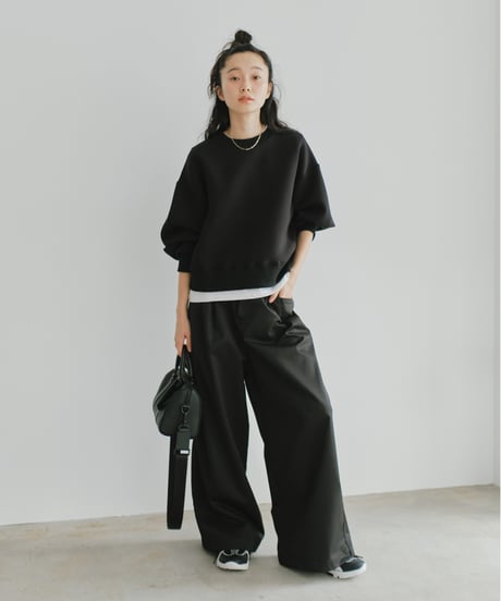 wide chino slacks/3size/3color