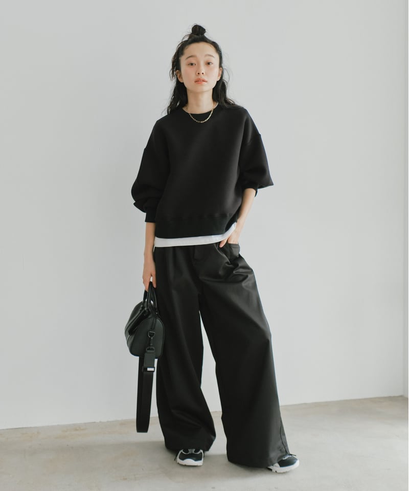 wide chino slacks/3size/3color | F A S H I R U