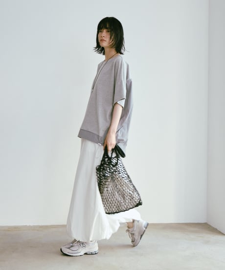 cotton balloon skirt/2color